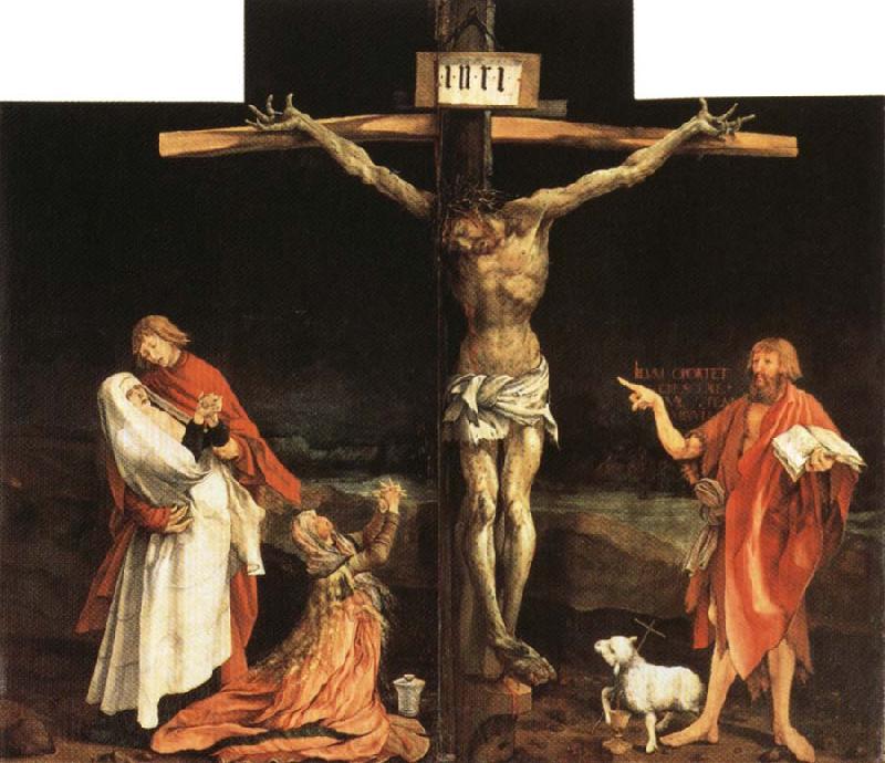 Matthias  Grunewald Isencheim Altar Crucifixion Spain oil painting art